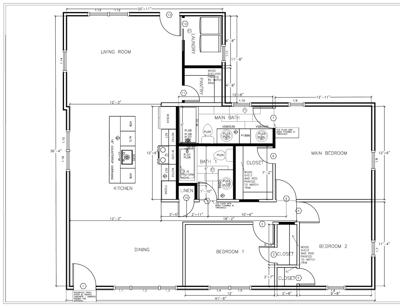 420 Peyton Street floor plan